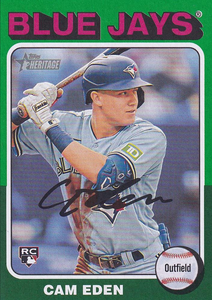 #678 Cam Eden RC - Toronto Blue Jays