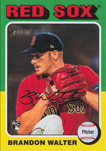 #679 Brandon Walter RC - Boston Red Sox