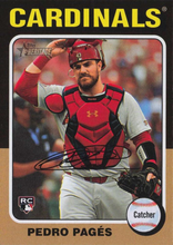 Load image into Gallery viewer, #704 Pedro Pagés SP,RC - St. Louis Cardinals
