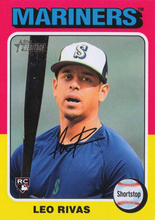 Load image into Gallery viewer, #711 Leo Rivas SP, RC - Seattle Mariners
