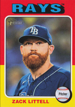Load image into Gallery viewer, #713 Zack Littell SP - Tampa Bay Rays
