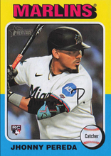 Load image into Gallery viewer, #719 Jhonny Pereda SP, RC - Miami Marlins
