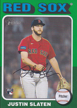 Load image into Gallery viewer, #721 Justin Slaten SP, RC - Boston Red Sox
