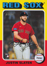 Load image into Gallery viewer, #721 Justin Slaten SP, RC - Boston Red Sox
