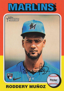 #722 Roddery Muñoz SP, RC - Miami Marlins