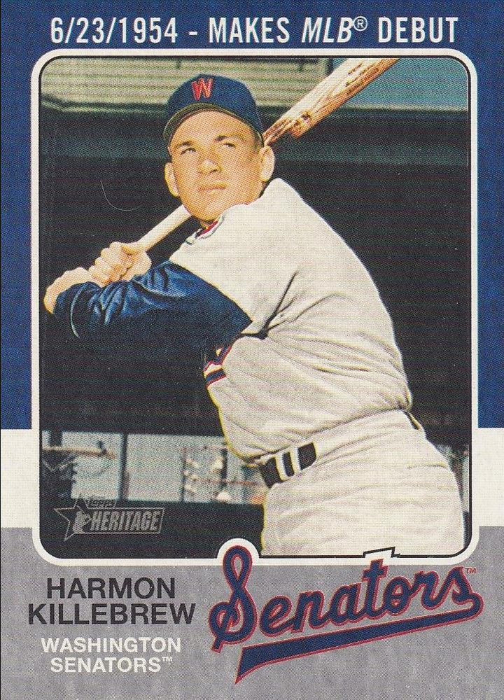 #75R-1 Harmon Killebrew - Washington Senators