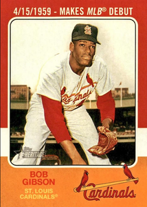 #75R-6 Bob Gibson - St. Louis Cardinals
