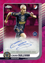 Load image into Gallery viewer, 2025 Topps Chrome MLS SAPPHIRE Hobby Box ~ IN HAND

