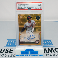 JUAN SOTO 2022 Topps Now MLB Network's Top 100 #4 GOLD AUTO #1/1 PSA 9 Mint