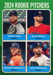 #619 2024 Rookie P (Dubin/Henley/Arrighetti/Hernandez) - Houston Astros