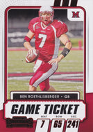 2021 Panini Contenders Draft Picks RED GAME TICKET Parallels ~ Pick Your Cards