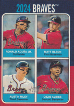 Load image into Gallery viewer, #75TQ-2 Ozzie Albies / Austin Riley / Ronald Acuña Jr. / Matt Olson - Atlanta Braves
