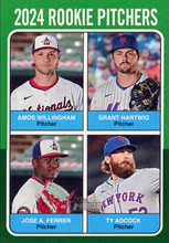 Load image into Gallery viewer, #621 2024 Rookie P (Willingham/Hartwig/Ferrer/Adcock) - Washington Nationals / New York Mets
