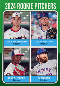 #621 2024 Rookie P (Willingham/Hartwig/Ferrer/Adcock) - Washington Nationals / New York Mets