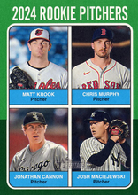 Load image into Gallery viewer, #616 2024 Rookie P (Krook/Murphy/Cannon/Maciejewski) - Baltimore Orioles / Boston Red Sox / Chicago White Sox / New York Yankees
