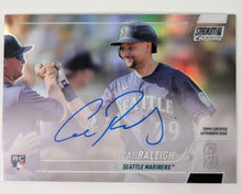 Load image into Gallery viewer, CAL RALEIGH RC AUTO 2022 Topps Stadium Club Chrome Baseball ~ Seattle Mariners
