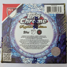 Load image into Gallery viewer, 2025 Topps Chrome MLS SAPPHIRE Hobby Box ~ IN HAND
