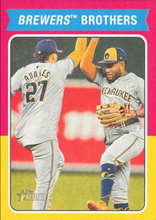Load image into Gallery viewer, #CC-8 Brewers Brothers (Jackson Chourio / Willy Adames) - Milwaukee Brewers

