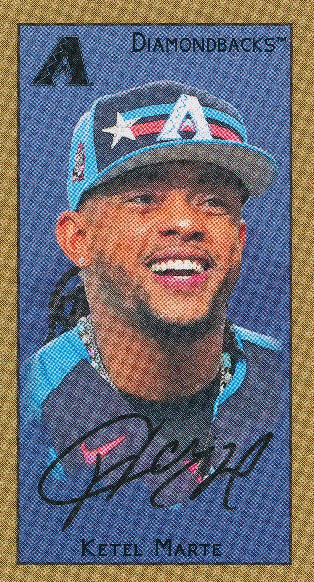 KETEL MARTE 2025 Topps T205 ALL-STAR GAME HAT Variation SSP