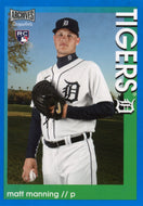 MATT MANNING 2022 Topps Archives Snapshots Baseball BLUE BORDER /50 RC