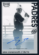 JAKE CRONENWORTH 2022 Topps Archives Snapshots Baseball NEGATIVE INVERSE Auto /100