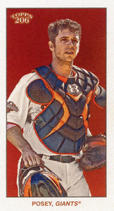 BUSTER POSEY 2023 Topps T206 Low Series IMAGE VARIATION SSP