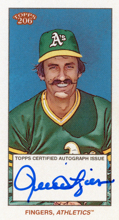 ROLLIE FINGERS 2023 Topps T206 Low Series AUTO ~ Athletics