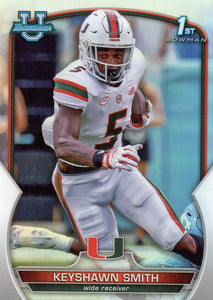 2022 Bowman University Chrome Football REFRACTOR Parallels ~ Pick your card