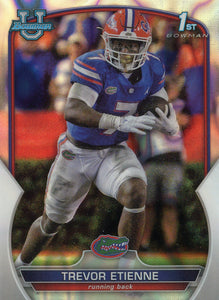 2022 Bowman University Chrome Football SERIAL NUMBERED REFRACTORS