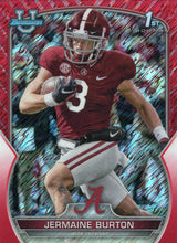Load image into Gallery viewer, 2022 Bowman University Chrome Football SERIAL NUMBERED REFRACTORS
