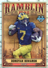 Load image into Gallery viewer, 2023 Bowman University Chrome Football RAMBLIN MAN INSERTS ~ Pick your card
