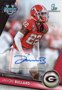 2023 Bowman University Chrome Football AUTOGRAPHS