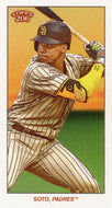 JUAN SOTO 2023 Topps T206 High Series AMERICAN BEAUTY IMAGE VARIATION SSP