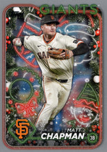 Load image into Gallery viewer, 2024 Topps Holiday SILVER GLITTER Parallels ~ Pick your card
