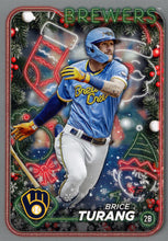 Load image into Gallery viewer, 2024 Topps Holiday SILVER GLITTER Parallels ~ Pick your card

