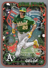 Load image into Gallery viewer, 2024 Topps Holiday SILVER GLITTER Parallels ~ Pick your card
