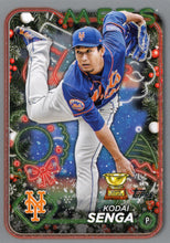 Load image into Gallery viewer, 2024 Topps Holiday SILVER GLITTER Parallels ~ Pick your card
