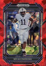 Load image into Gallery viewer, 2023 Panini Prizm Draft Picks Football RED ICE Parallels ~ Pick Your Cards
