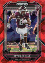 Load image into Gallery viewer, 2023 Panini Prizm Draft Picks Football RED ICE Parallels ~ Pick Your Cards
