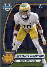 Load image into Gallery viewer, 2024 Bowman University Chrome Football BASE Cards ~ Pick your card
