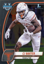 Load image into Gallery viewer, 2024 Bowman University Chrome Football BASE Cards ~ Pick your card

