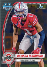 Load image into Gallery viewer, 2024 Bowman University Chrome Football BASE Cards ~ Pick your card
