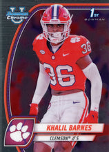 Load image into Gallery viewer, 2024 Bowman University Chrome Football BASE Cards ~ Pick your card
