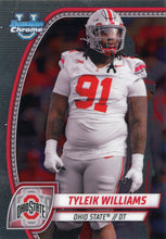 Load image into Gallery viewer, 2024 Bowman University Chrome Football BASE Cards ~ Pick your card
