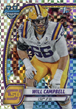 Load image into Gallery viewer, 2024 Bowman University Chrome Football PARALLELS ~ Pick your card
