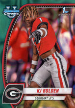 Load image into Gallery viewer, 2024 Bowman University Chrome Football PARALLELS ~ Pick your card
