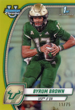 Load image into Gallery viewer, 2024 Bowman University Chrome Football PARALLELS ~ Pick your card
