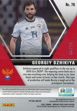 Load image into Gallery viewer, GEORGIY DZHIKIYA 2021 Panini Mosaic UEFA EURO 2020 PURPLE FLUORESCENT /70
