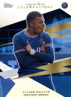 KYLIAN MBAPPE 2021-22 Topps Paris Saint-Germain Soccer RAINBOW FOIL /250