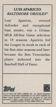 Load image into Gallery viewer, LUIS APARICIO 2025 Topps T205 DESIGN VARIATION SSP ~ Orioles
